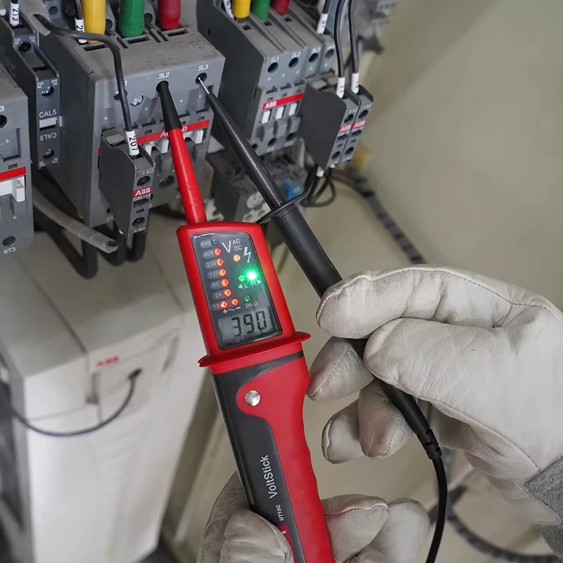 UNI-T UT15C UT18C UT18D Voltage Indicator Digital Voltmeter Volt Probe Voltage Meter Tester Phase Sequence Continuity Multimeter