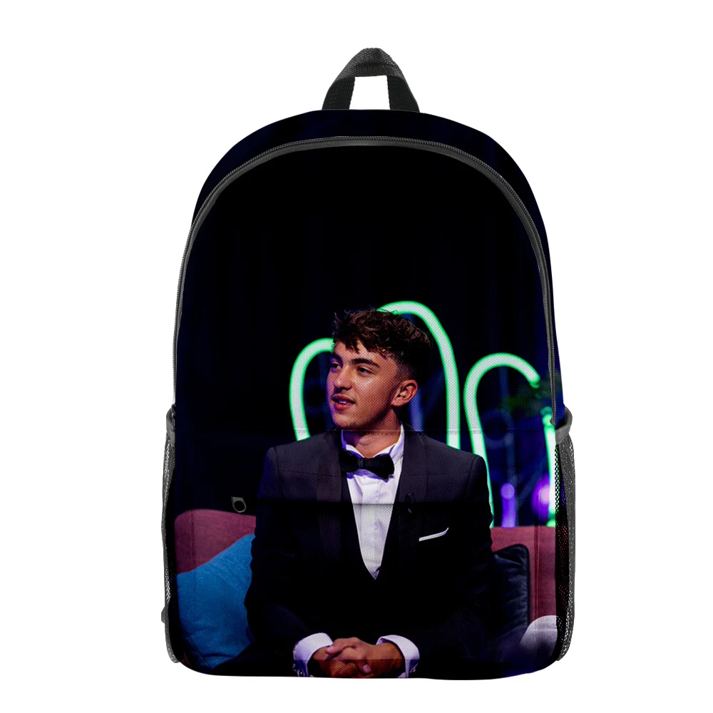 Cartoon Youthful Funny Inoxtag Student School Bags Notebook Backpacks 3D Printed Oxford Waterproof Boys/Girls Funny Travel Bags