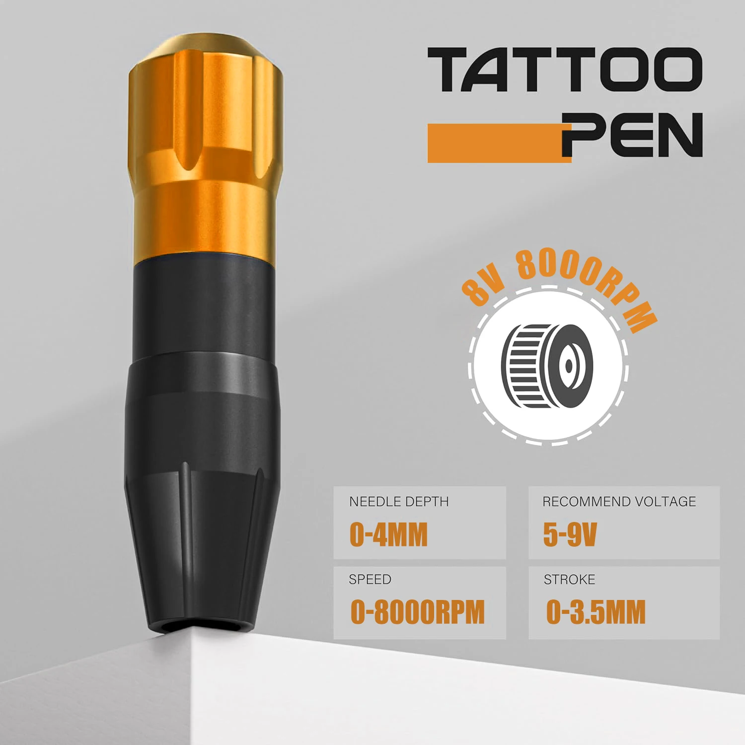 

Professional Tattoo Machine Pen, Rotary, Strong Motor, Artist Body, Permanent Makeup, Beginner