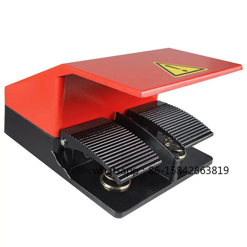 Foot switch aluminum case MDB6-L12 with cover double L22 MD6-L02 double pedal