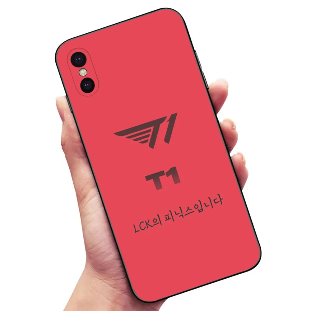 حافظة هاتف SKT T1 Faker L-LOL لهاتف سامسونج S24، 22,30، 20،10، 9، Note20 Ultra、Lite、Ultra、5G、Plus、FE