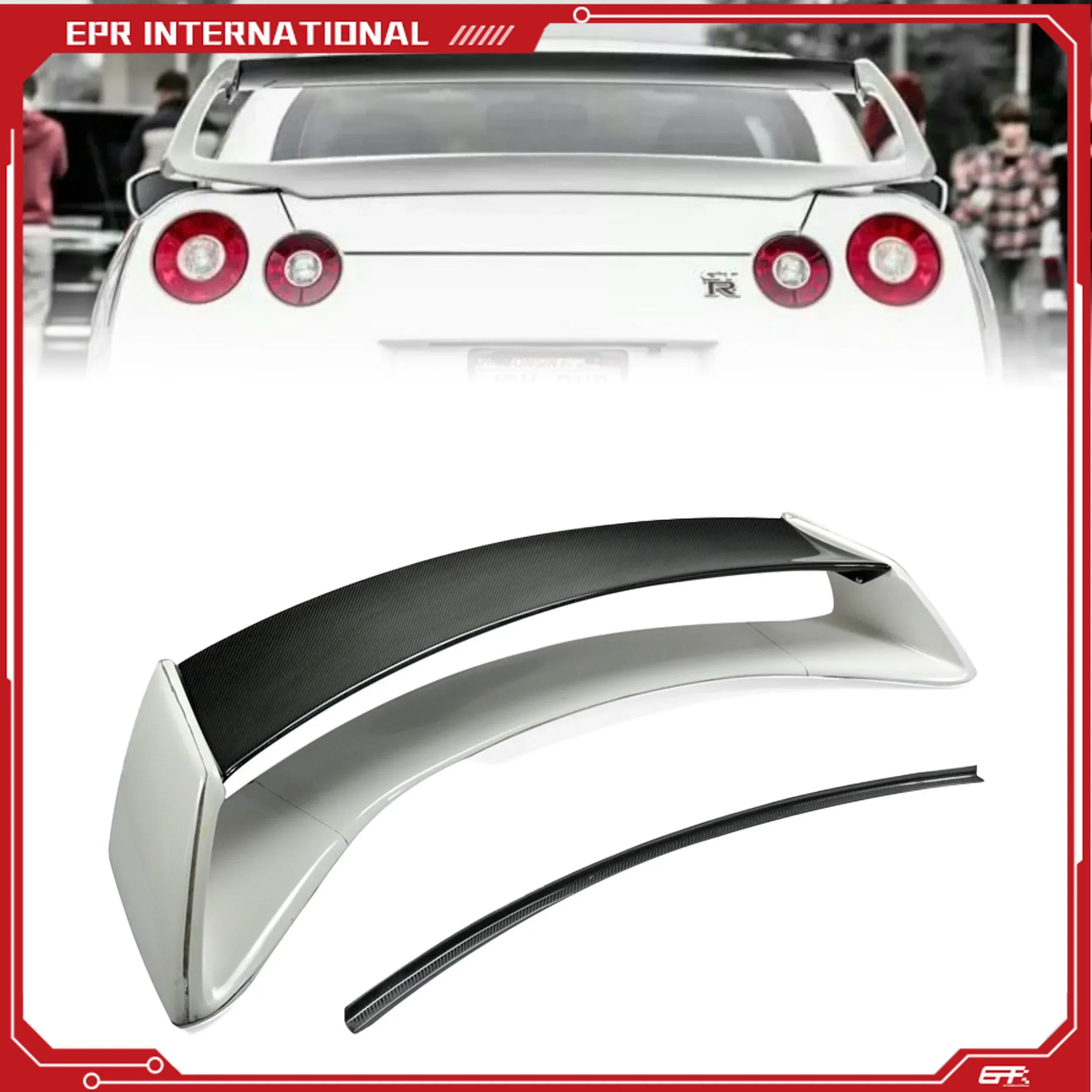 

Задний спойлер R35 GTR AM Style