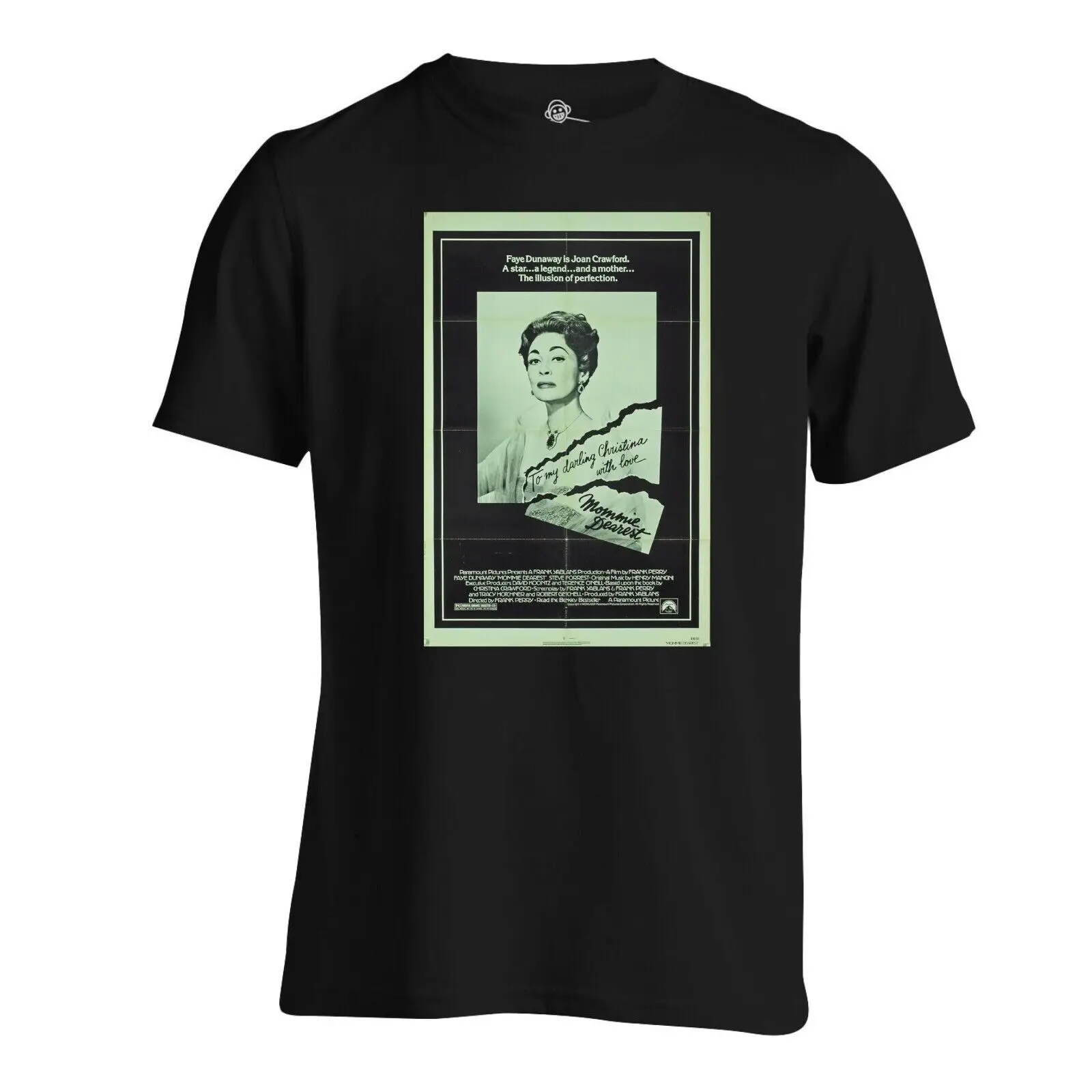 

Mommie Dearest 1981 T Shirt Classic Movie Film Poster Print