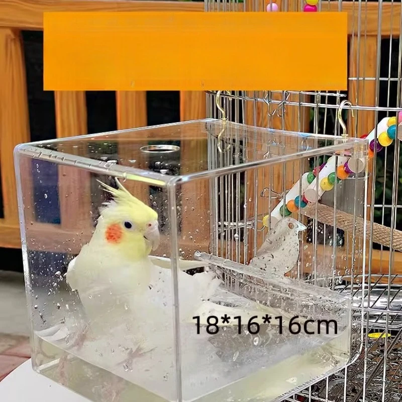 

Decorative Nurseries Bird Feeder Cage Parrot Large Nesting Box Agapornis Birds Cage Aviary Transport Toys Bird House Birdcage