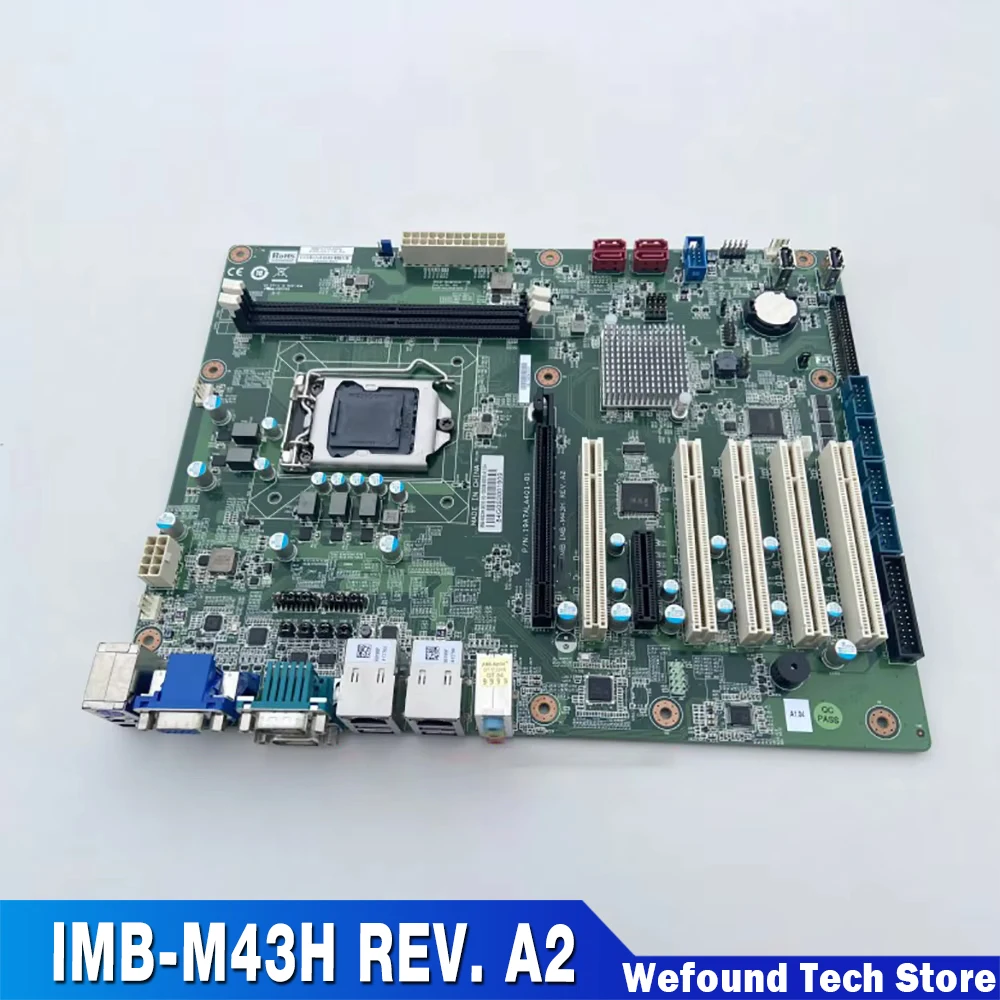 IMB-M43H REV. A2 For ADLINK IMB-M43 Multiple serial ports 5 PCI slots support 6 generation I3 I5 I7 cpus IMB-M43H