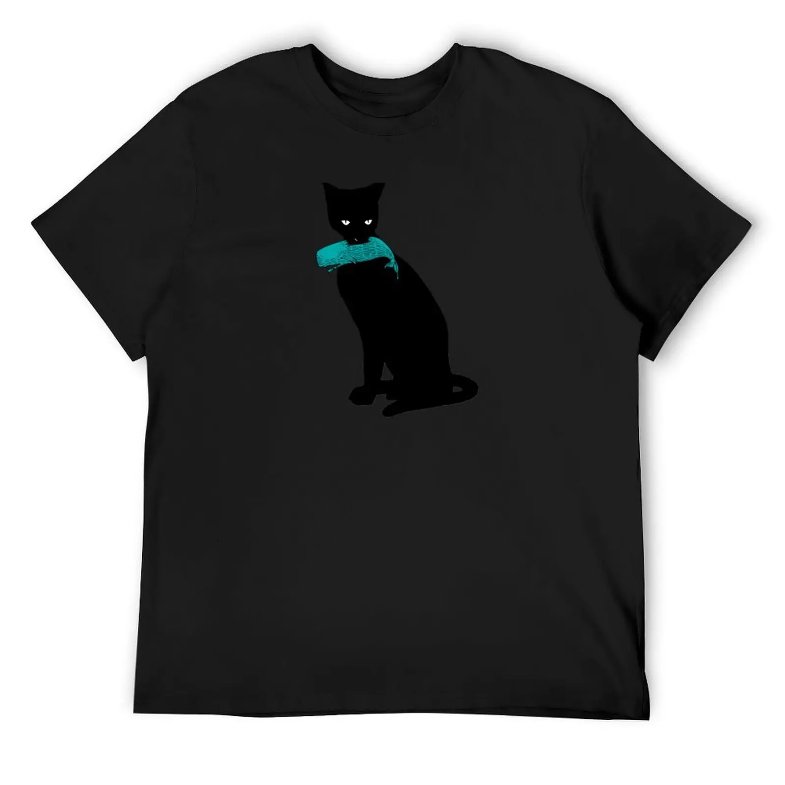 

Andy Warhol - Cat eating a whale T-Shirt vintage graphic tee summer tops anime stuff oversized t shirt vintage t shirt men
