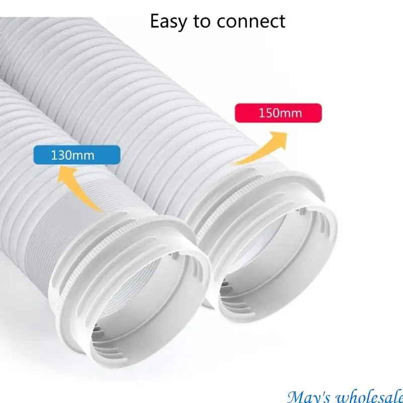 Adjustable Hose Adapter for Window Air Conditioning Exhaust Hose Adapter Air Conditioning Hose Accessories for 13/15cm 448A