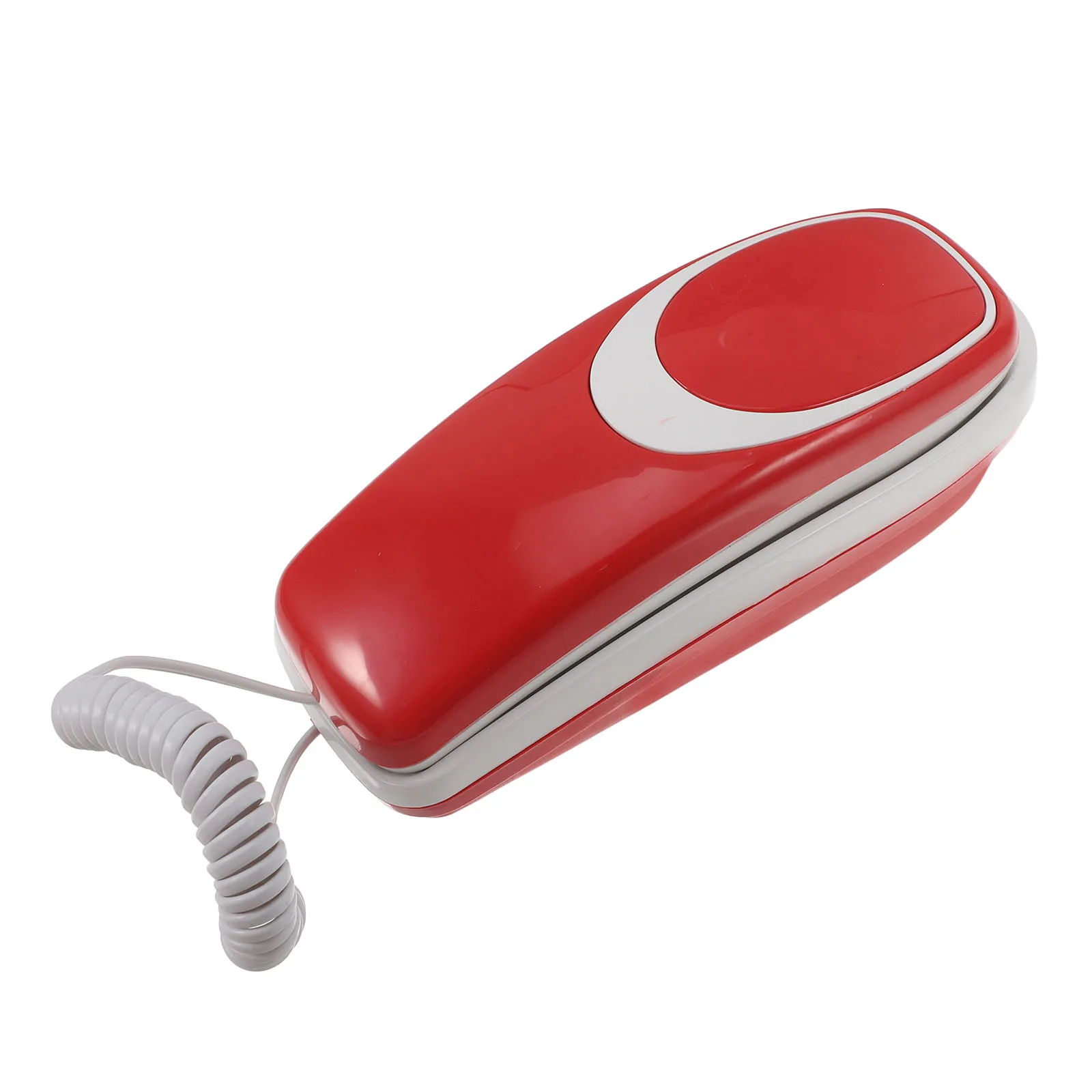 Wall-Mounted Child Landline Extension Pretend Educational Plaything Sturdy Retro Plastic Simulation Decorative