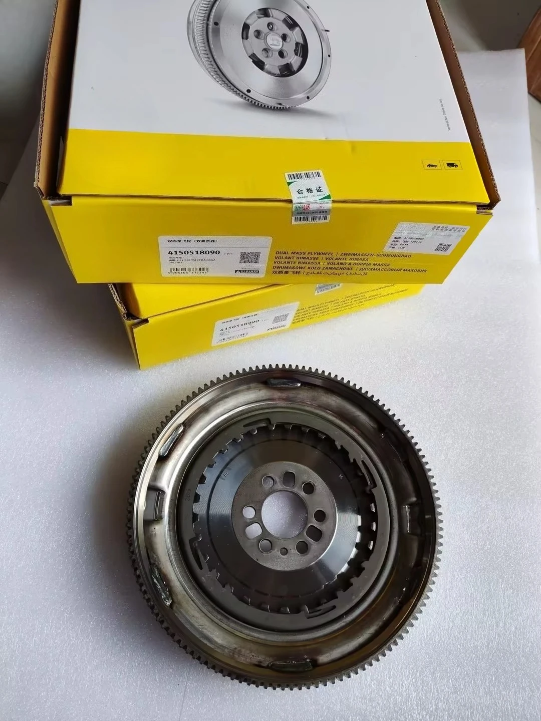 New Q200 0AM 4150518090 Transmission Automatic Transmission DQ200 0AM Flywheel 6 Hole 129 Teeth, Auto Parts