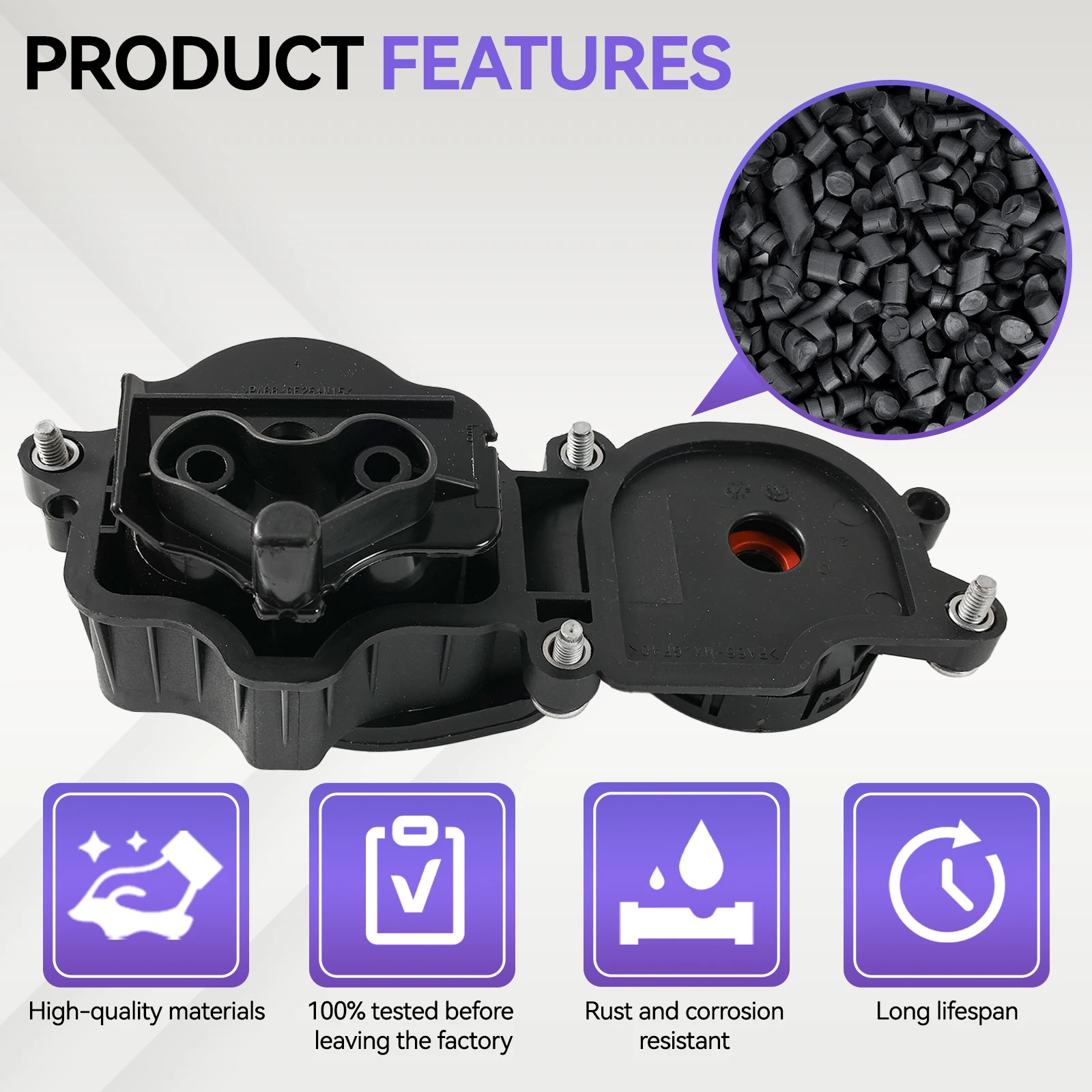 Crankcase Oil Breather Valve M57N Engine for BMW E46 E90 330d 325d E60 525d 530d 11127799367 11127799224 Vortex Part Accessories - view 5