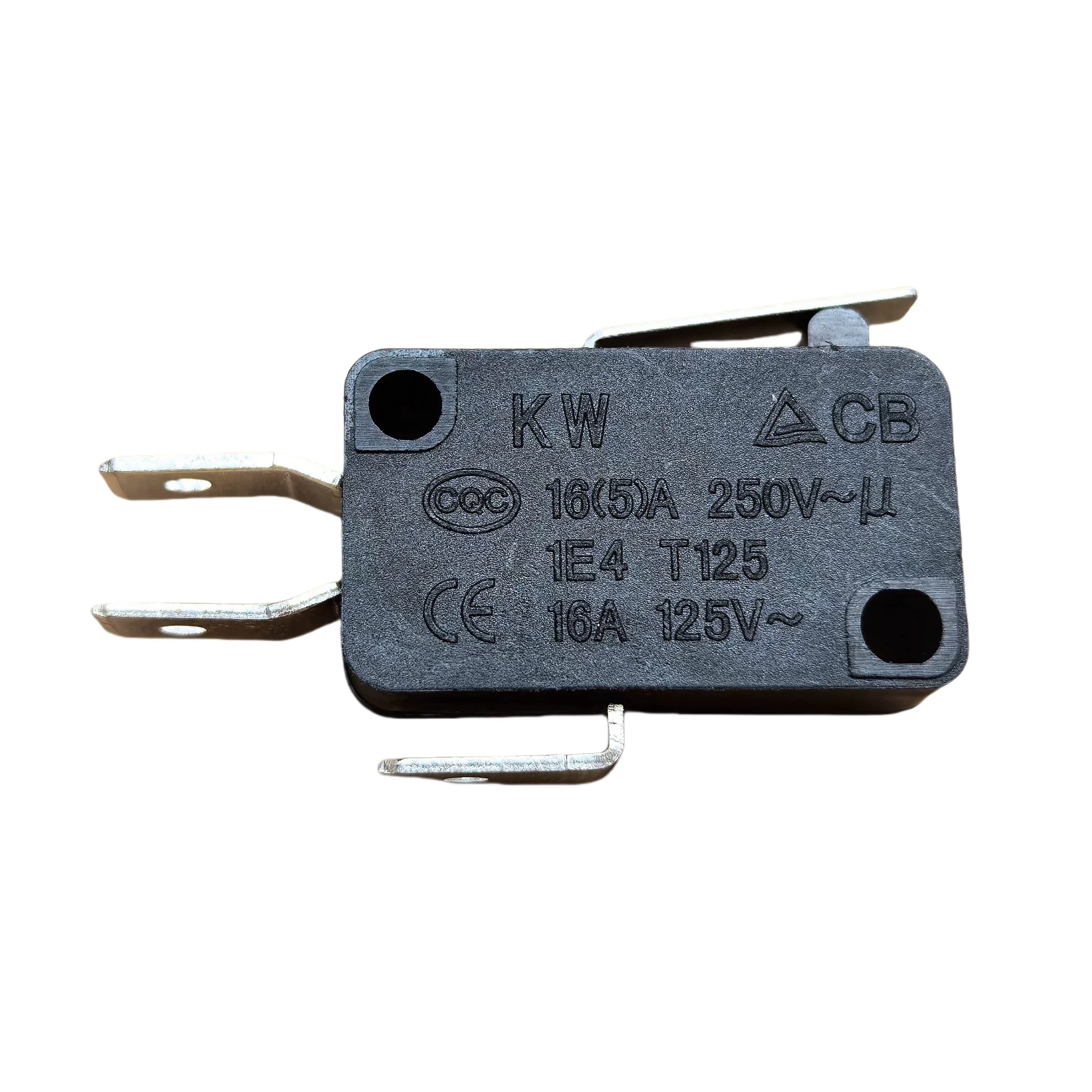 

1PCS/LOTS ultra high end KW8-1I silver dot micro switch small self resetting travel limiter 16A press touch point 6.3 terminal