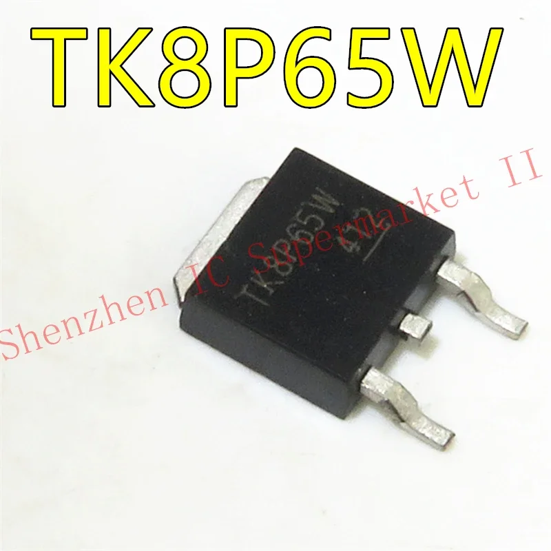 TK8P65W TO-252 8P65…