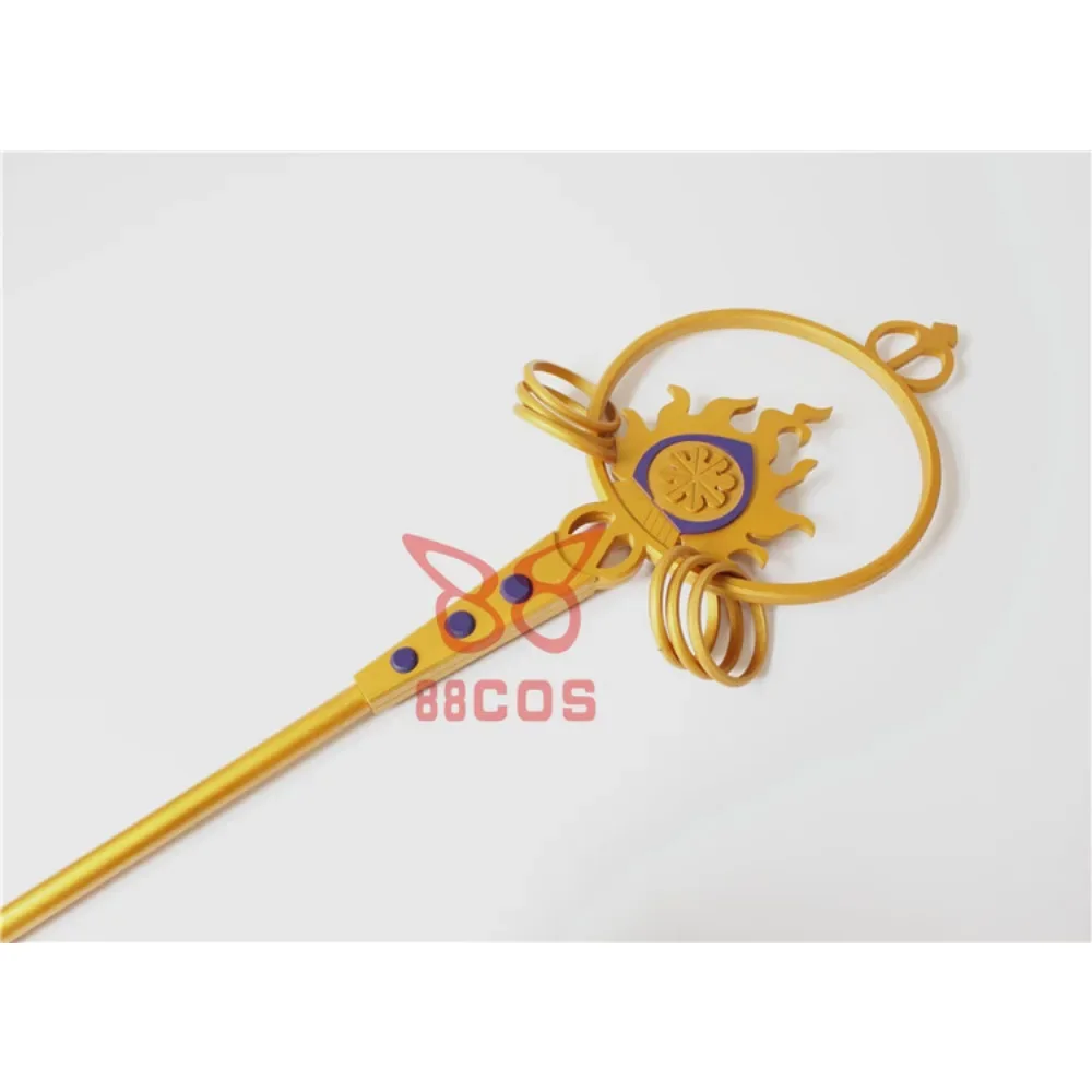 Aobozu HandHeld Staff Cosplay Prop Game Character for Halloween Carnival Party