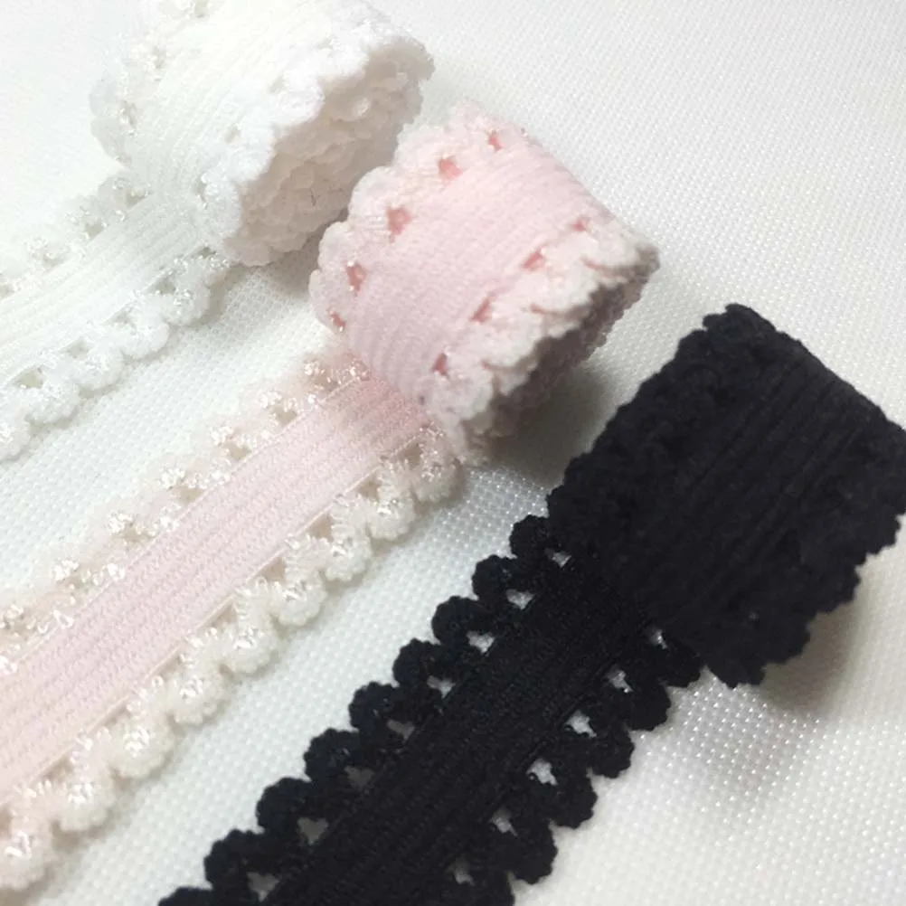 

Elastic Band Black 3M Long Sewing Material For Stretch Bands Diy Clothing Accessories Stretch Bands Craft Tools