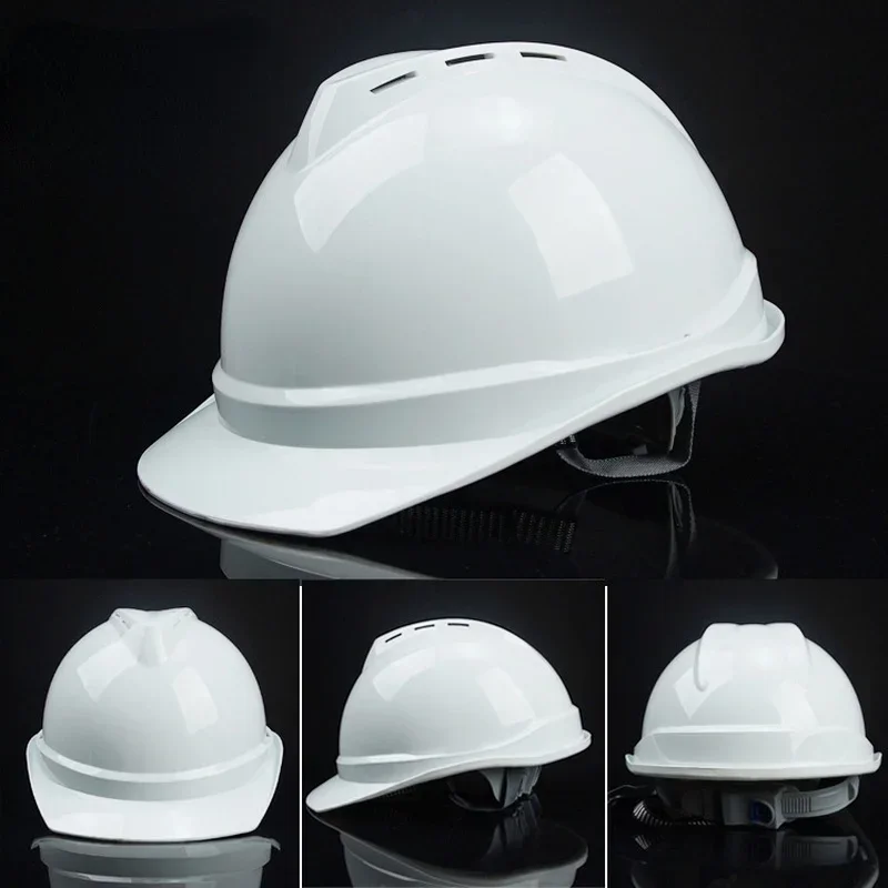 ABS Protect Rescue Helmet with Adjustment Knob Safety Hard Hats Cap Construction Work Protective Helmets