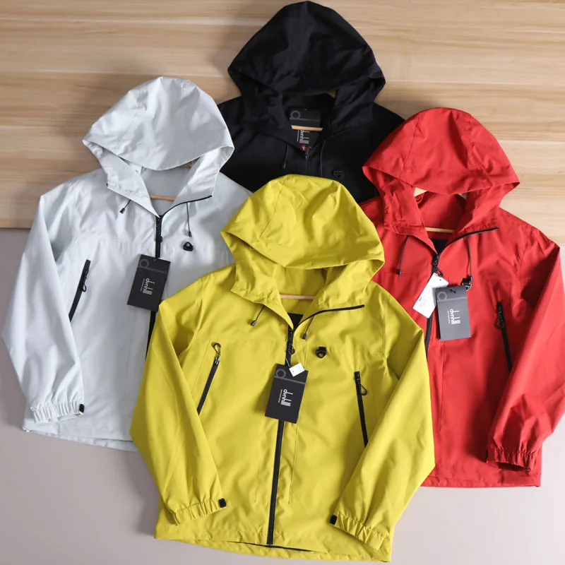 

Functional Series Outdoor Mountain Sports Jaet Waterproof Windproof Hooded Climbing Clothes Casual Outerwear