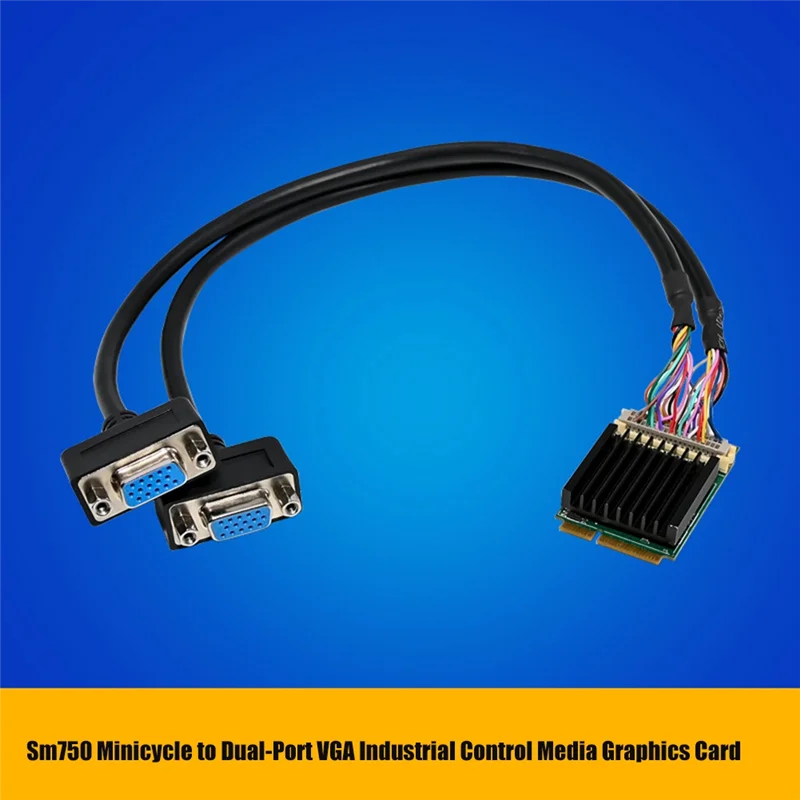 Imagem -06 - Minipcie para Duals Port Vga Aplicação Gráfica Embutida Ddr 1920x1440 Cartão Multimédia 2d St416 Sm750