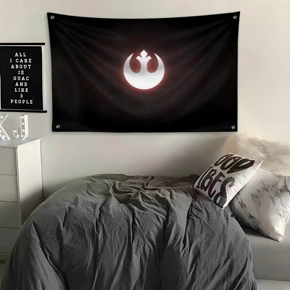G-Galactic E-Empire Rebel Flags, individuelle Flaggen für Camping, Outdoor, Garten, Zimmer, Schlafzimmer, Dekoration, Party-Hintergründe, Wandkunst, Familiengeschenke – Detail 11