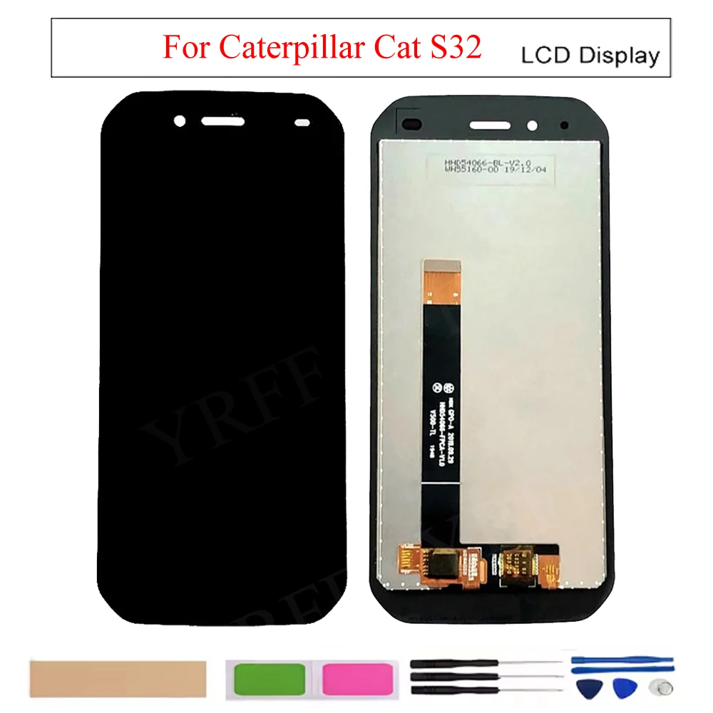 Touch Screen Digitizer Assembly For Caterpillar CAT S42 S41 S32 S31 LCD Display