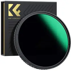 K&F Concept 67mm Variable ND Filter 77mm 82mm ND32 ND512 Japan-made Optic Glass NANO-X Series 49mm 52mm 55mm 58mm 62mm 72mm