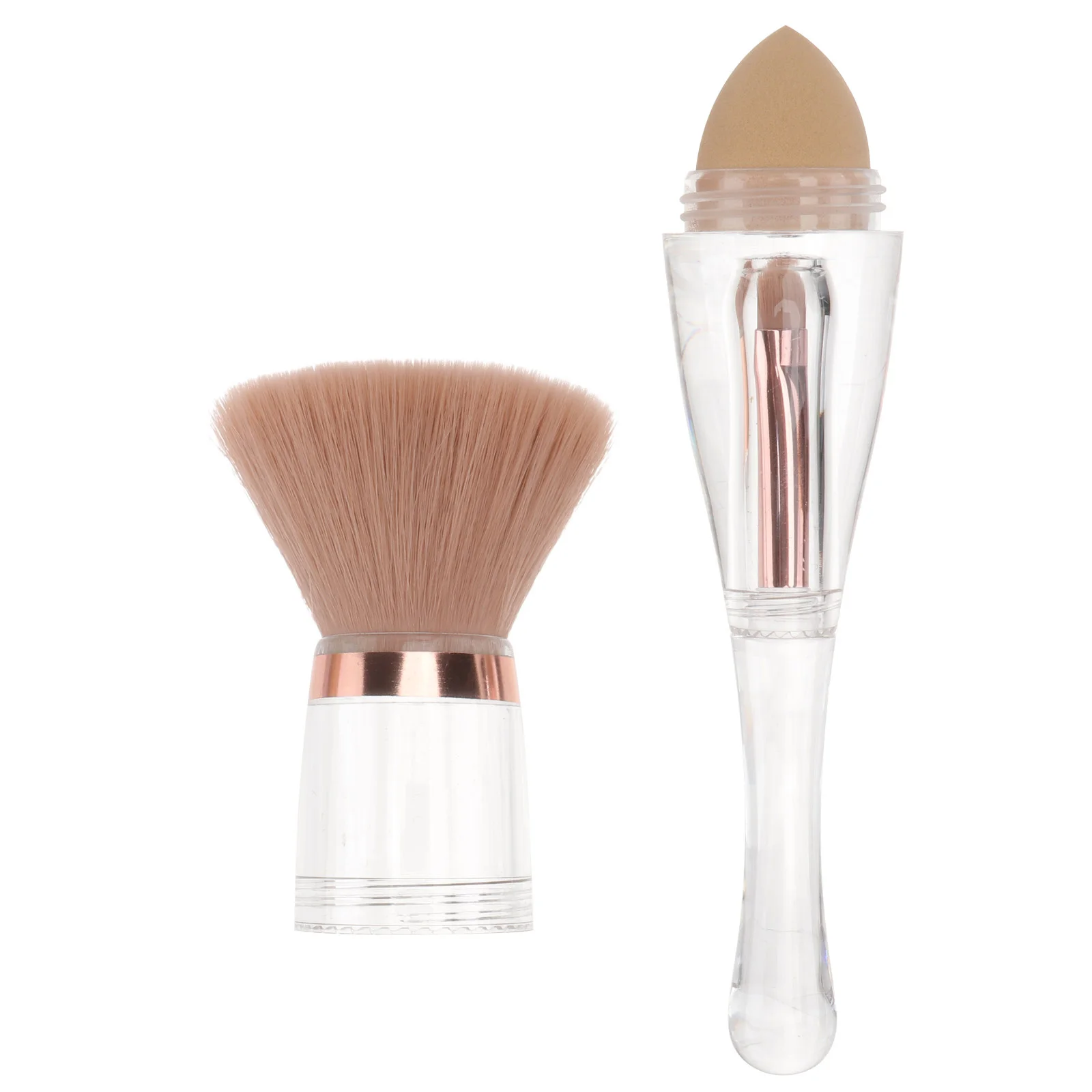 

1Set Tools Premium Acrylic Handle Soft Bristles for Sensitive Skin Multi-Function Use Makeup