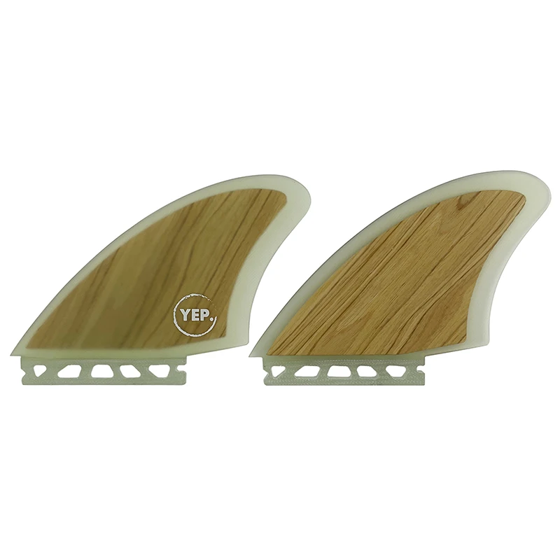 Surfboard Fins For UPSURF FUTURE Fin Plugs Fibreglass Performance Core Surfboard Keel Fins 2 piece per set Bamboo K2 Quilhas