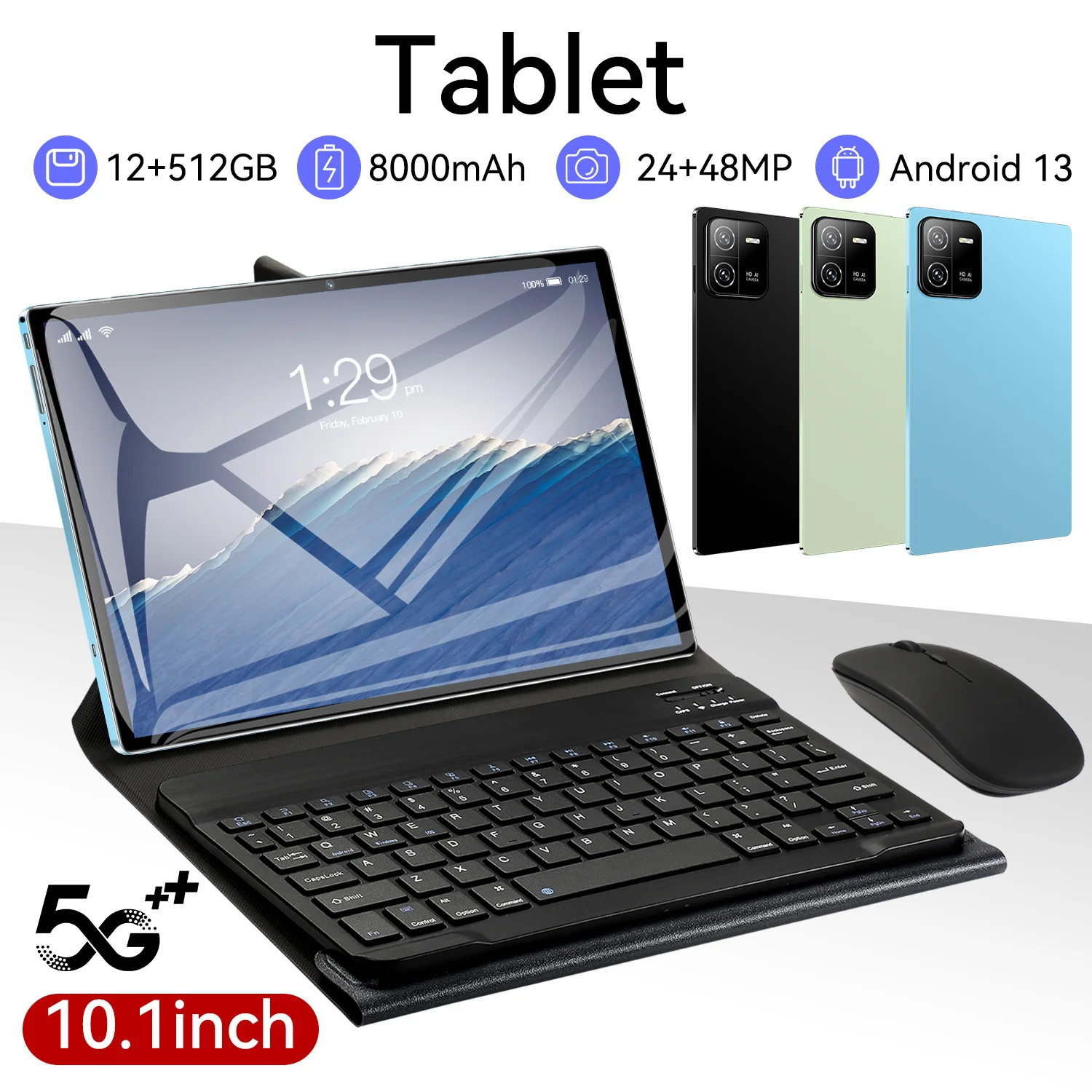 

Global New Tablet Pad 6 PRO 16GB 1T 11-inch Large Screen 20000mAh 5G Dual SIM GPS WIFI High-performance PC Popular Tablets 2024