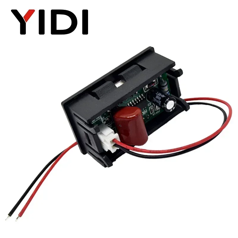 Imagem -04 - Digital Led Display Voltímetro Vermelho Verde Azul Medidor de Tensão Calibrar Leitura 0.56 ac 30500v ac 10600v dc 2.330v 0100v
