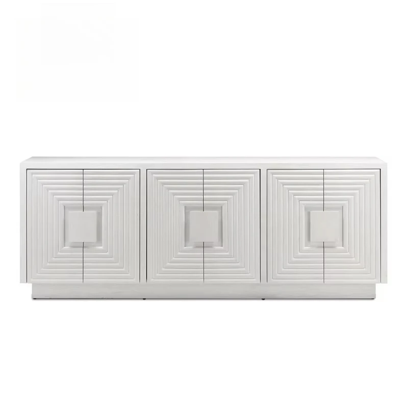 

Wood Locker White Cupboard Dining Room Living Room Kitchen Dining Containers Buffet Sideboards Custom Credenza