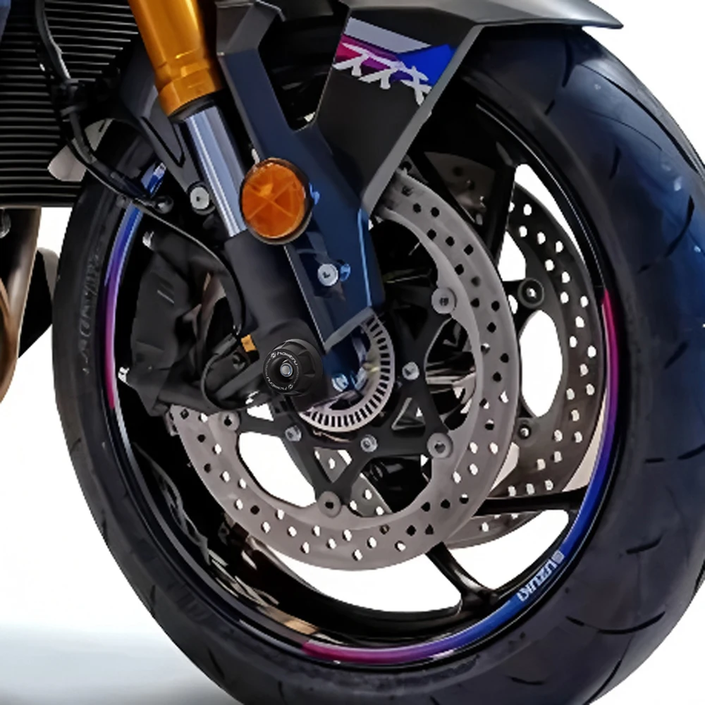 For Suzuki GSX-S1000 F Y Z GT FT FZ 2015-2023 Front Rear Axle Fork Sliders Crash Motorcycle Protector Wheel Hub Anti-Collision