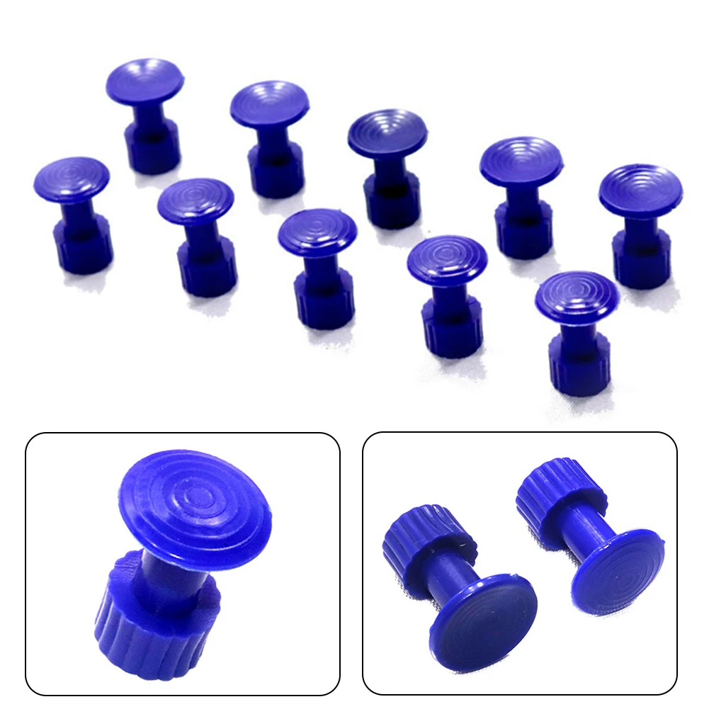 

10 Pcs Car Dent Repair Pull Glue Tabs Dent Removal Tools Auto Paintless Dent Repair Glue Tabs Car Dent Removal Body Repair Kits