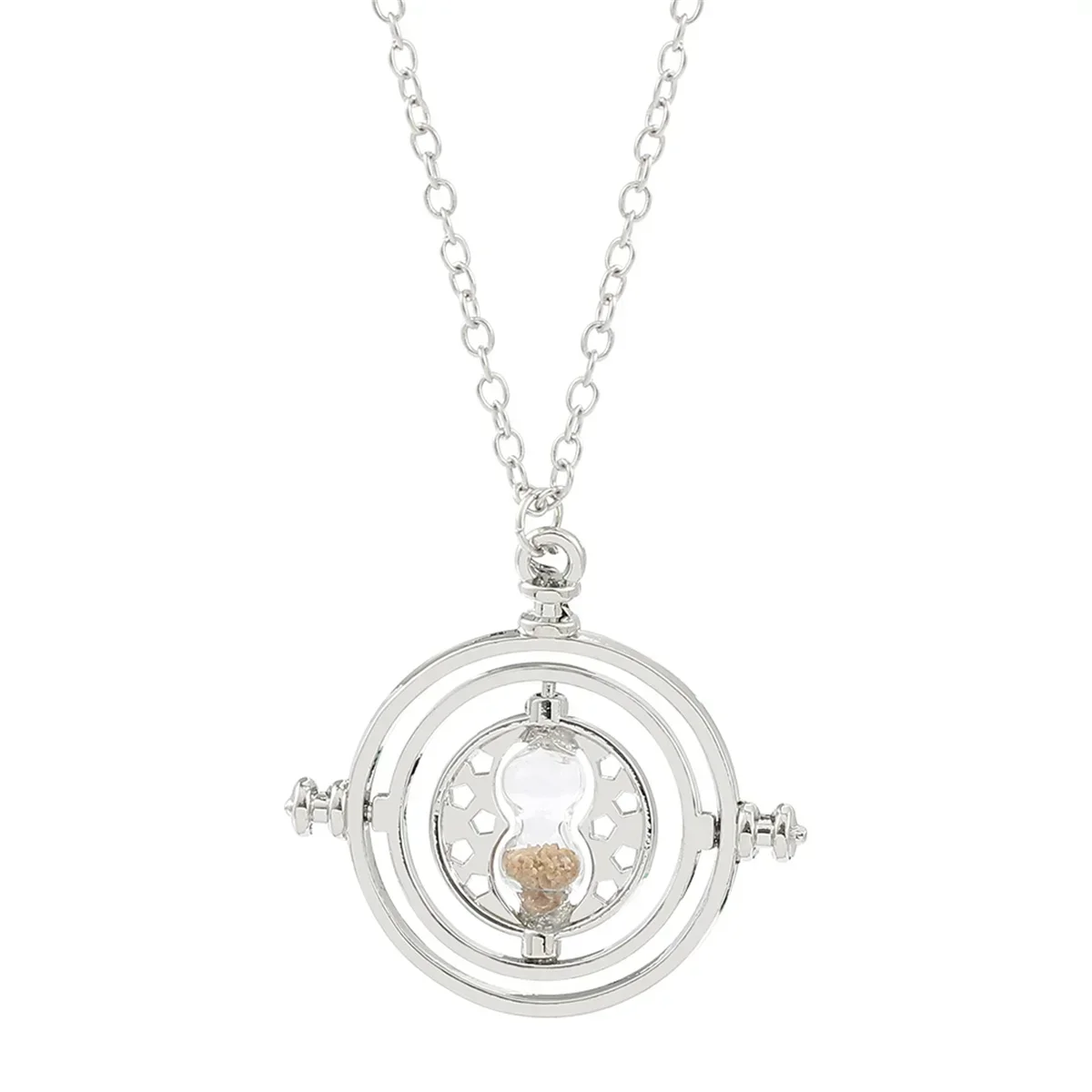 Neuer Harry Potter Goldener Schnatz Zeitmesser Sanduhr 360° Drehbar Cosplay-Requisiten Astronomischer Zeitwandler für Fans der Zauberschule