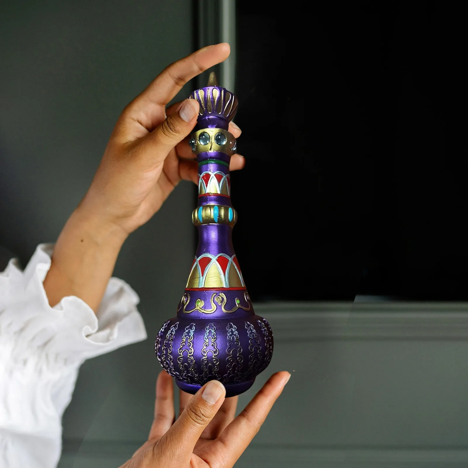 أحلم زجاجة جيني من ماريو ديلا كاسا-الموسم الثاني مرآة الأرجواني زجاجة معبد الروح زجاجة الديكور ديكور المنزل