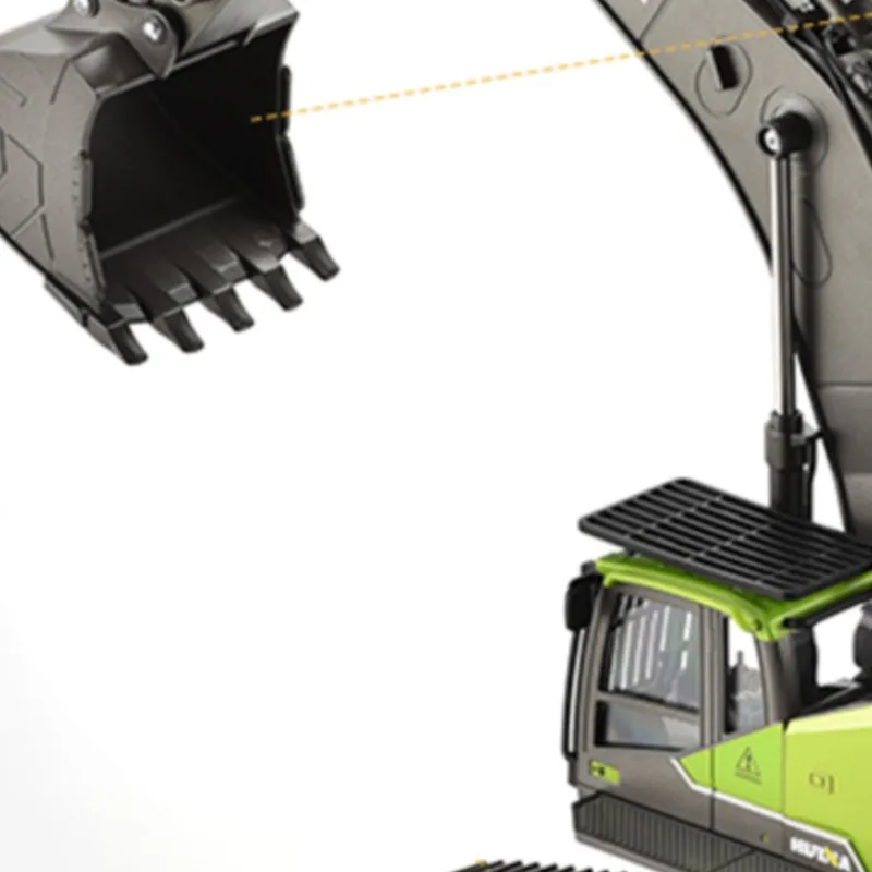

HUINA 1/14 RC Excavator 22CH 593 RC Remote Control Truck Toys Light Sound Engineering Vehicle Battery 2.4G Toy TH18066