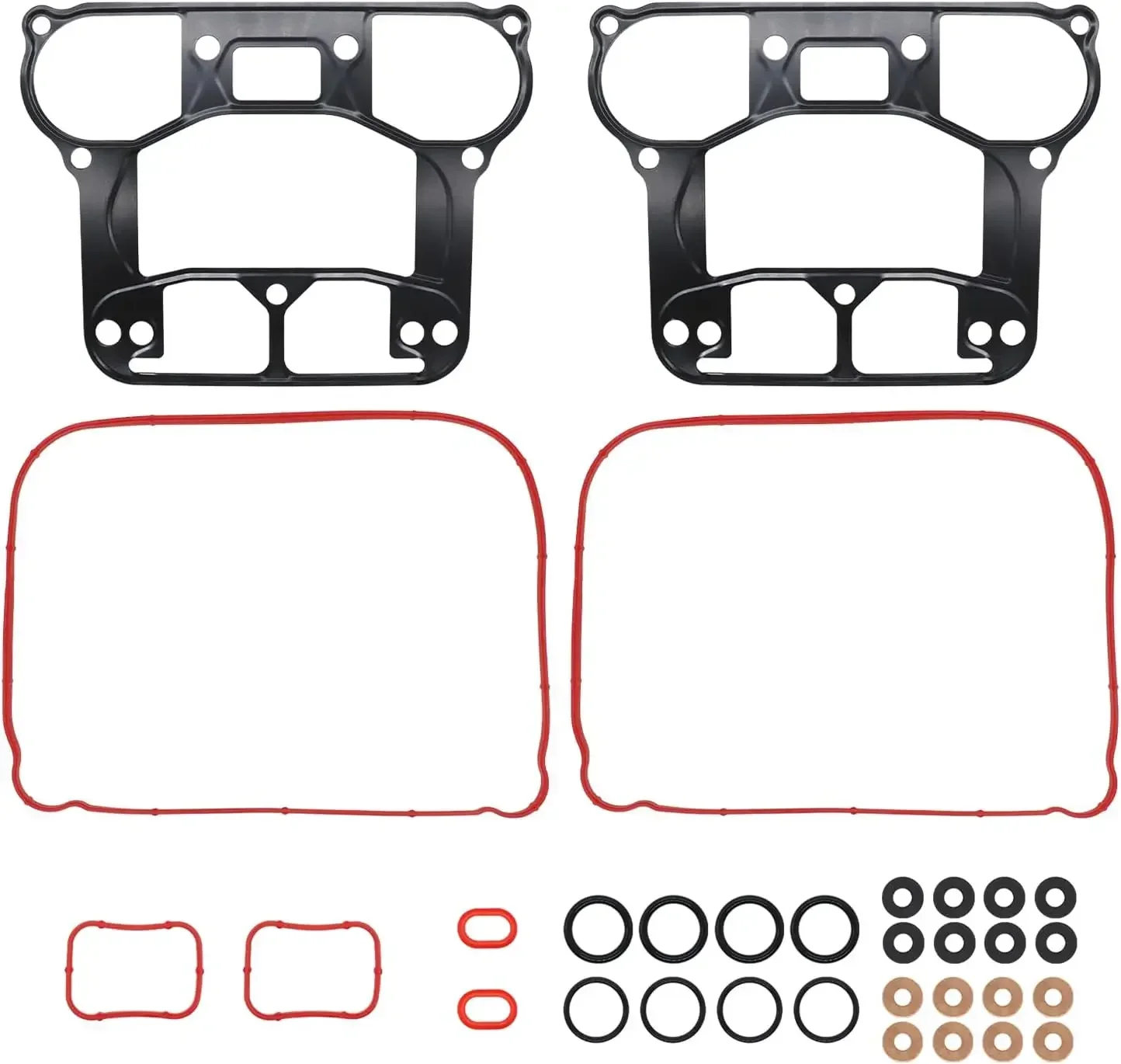 Engine Rocker Box Gasket Kit Fit Harley XL Sportster 2007+, Replace 17030-07-X 24-150 1730 0934 Series