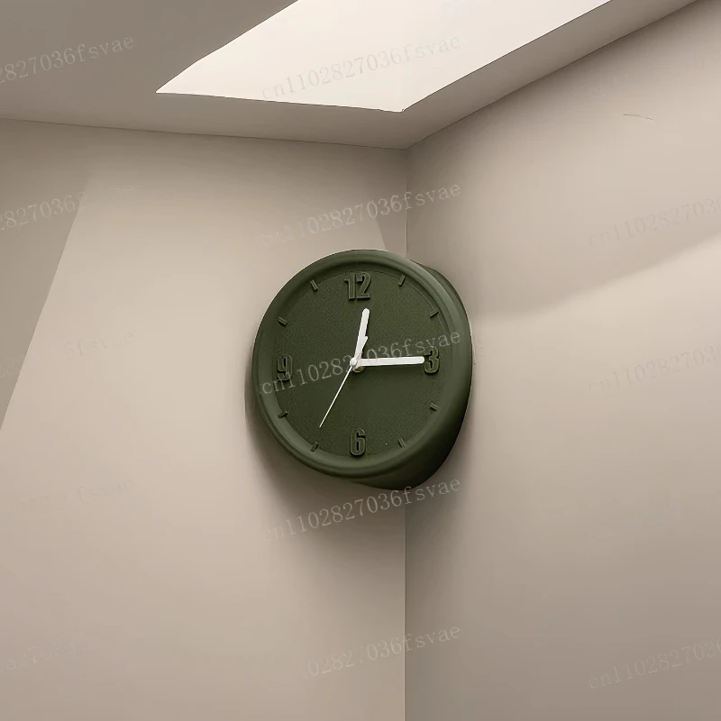 

Угловые часы, настенные часы для гостиной, настенная модель, высококачественные бесшумные часы