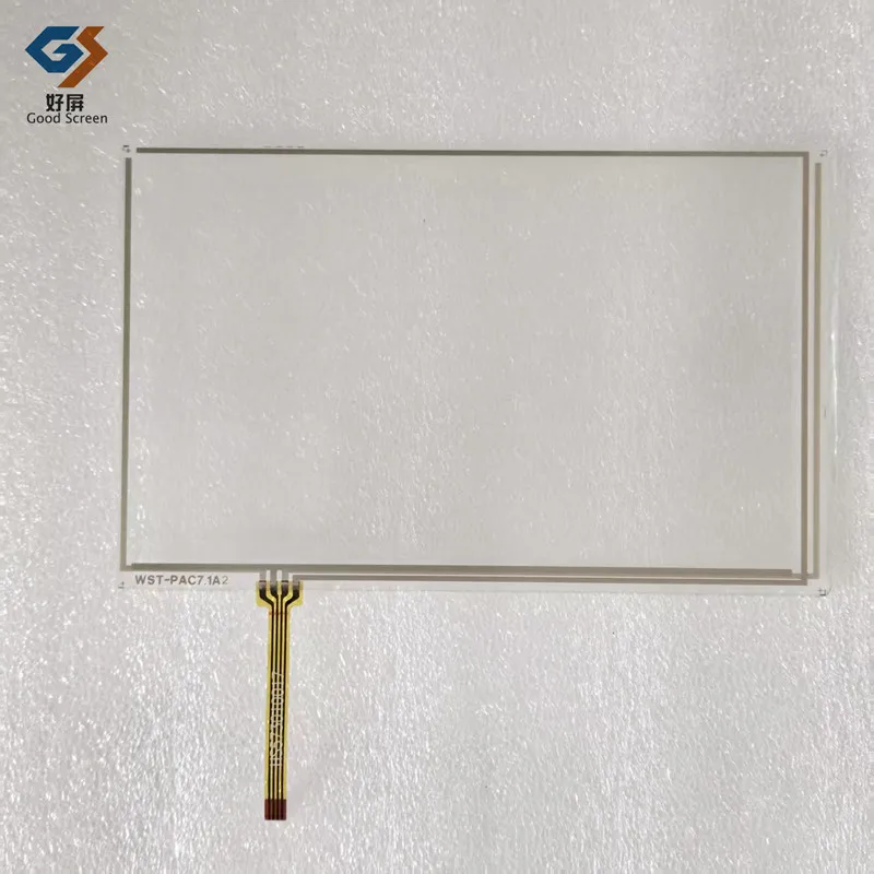7.1Inch P/N HST-TPA7.1A2 HST-TPA7.1G Resistive Touch Screen Digitizer Sensor External Glass Panel 165X104 MM