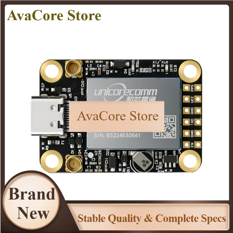 AvaCoreBds/gnss High Precision Positioning Orientation Module Gps-rtk Differential Relative Zed-f9p Positioning Um982/um980 Modu