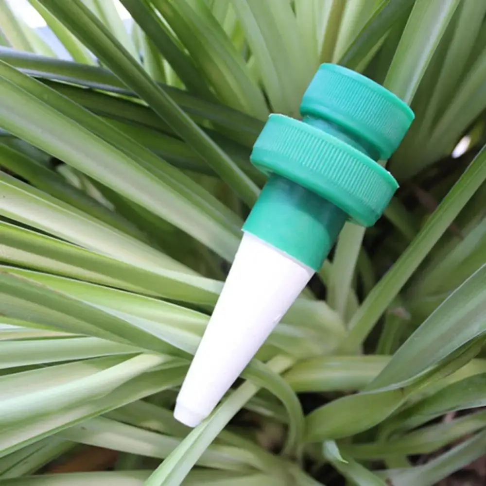 4pcs Self-Watering Spikes for Plants - Automatic Irrigation System for Potted Flowers & Vacation Plant Care, Durable & Plastic,