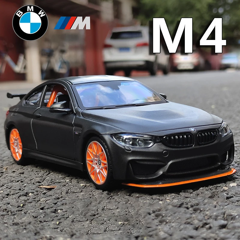 Maisto 1:24 BMW M4 GTS Supercar Alloy Car Model Diecasts & Toy Vehicles Collect Car Toy Boy Birthday gifts