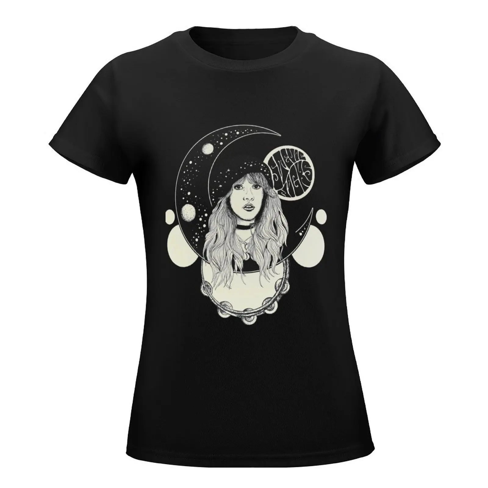 Stevie Nicks Fleetwood Mac Fan T-Shirt graphics korean fashion cute clothes vintage clothes t-shirts for Women cotton