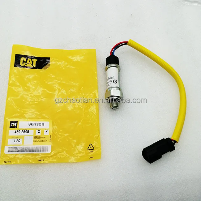 Excavator spare parts Pressure Sensor 459-2595 engine pressure sensor 4592595 diesel engine parts for - pressure switch