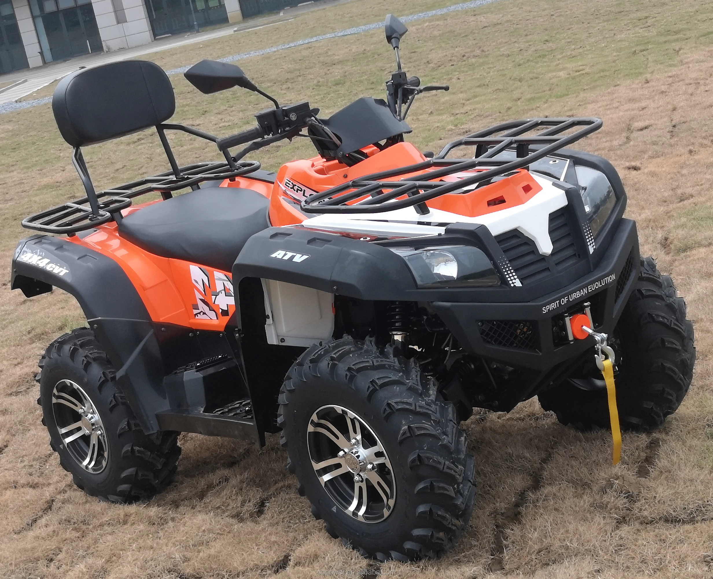 KB350ATV Water Cooled,CVT 4x4 Water Cooled Farm Utility ATV With Track Kit (Direct Factory)