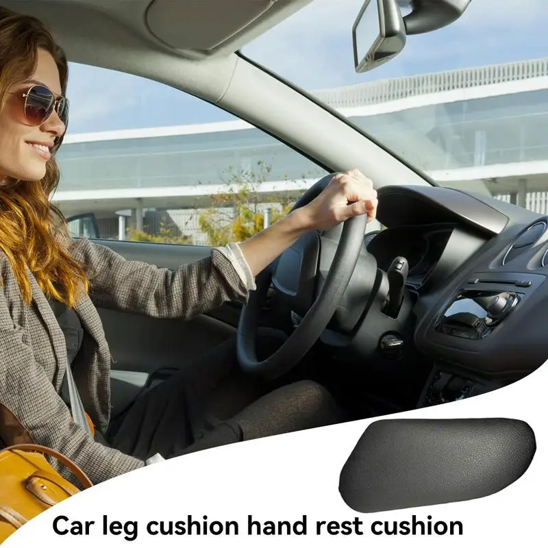 Car Console Knee Pad Automotive Soft Center Console Knee Pad Comfortable Soft Scratch-resistant Memory Foam Car Knee Rest