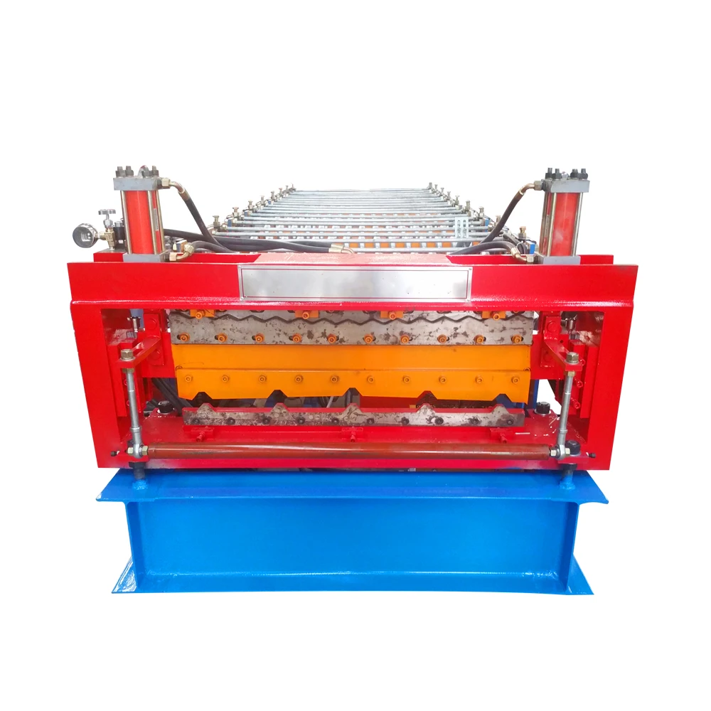 Aluminum Steel Double Layer Roll Forming Machine