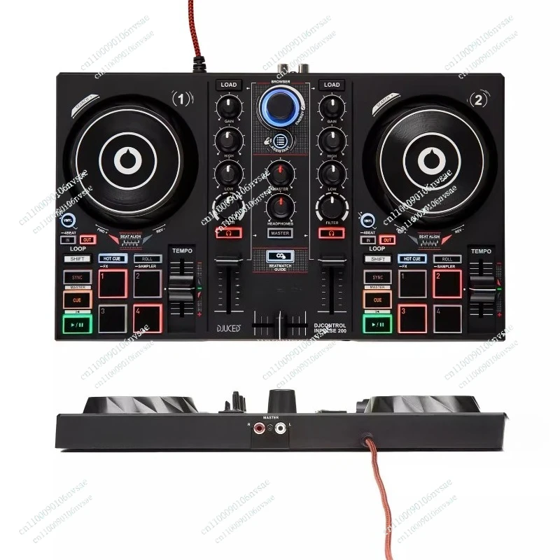 Inpulse200mk2 digital DJ portable controller live small disc player