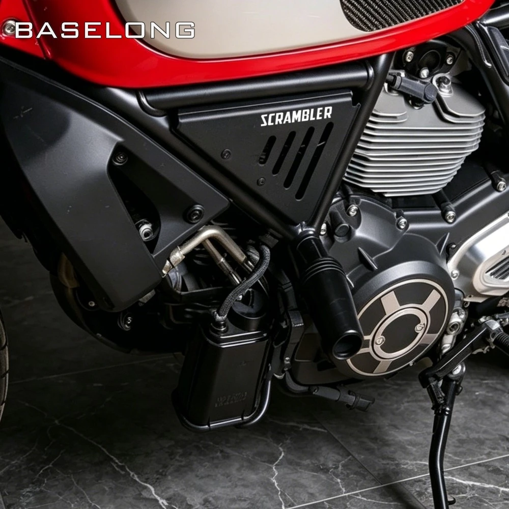 

Motorcycle Side Panel Fairing Cover For Ducati Scrambler Full Throttle 2015-2018 2017 2016 Frame Guard Protector Airbox Cover