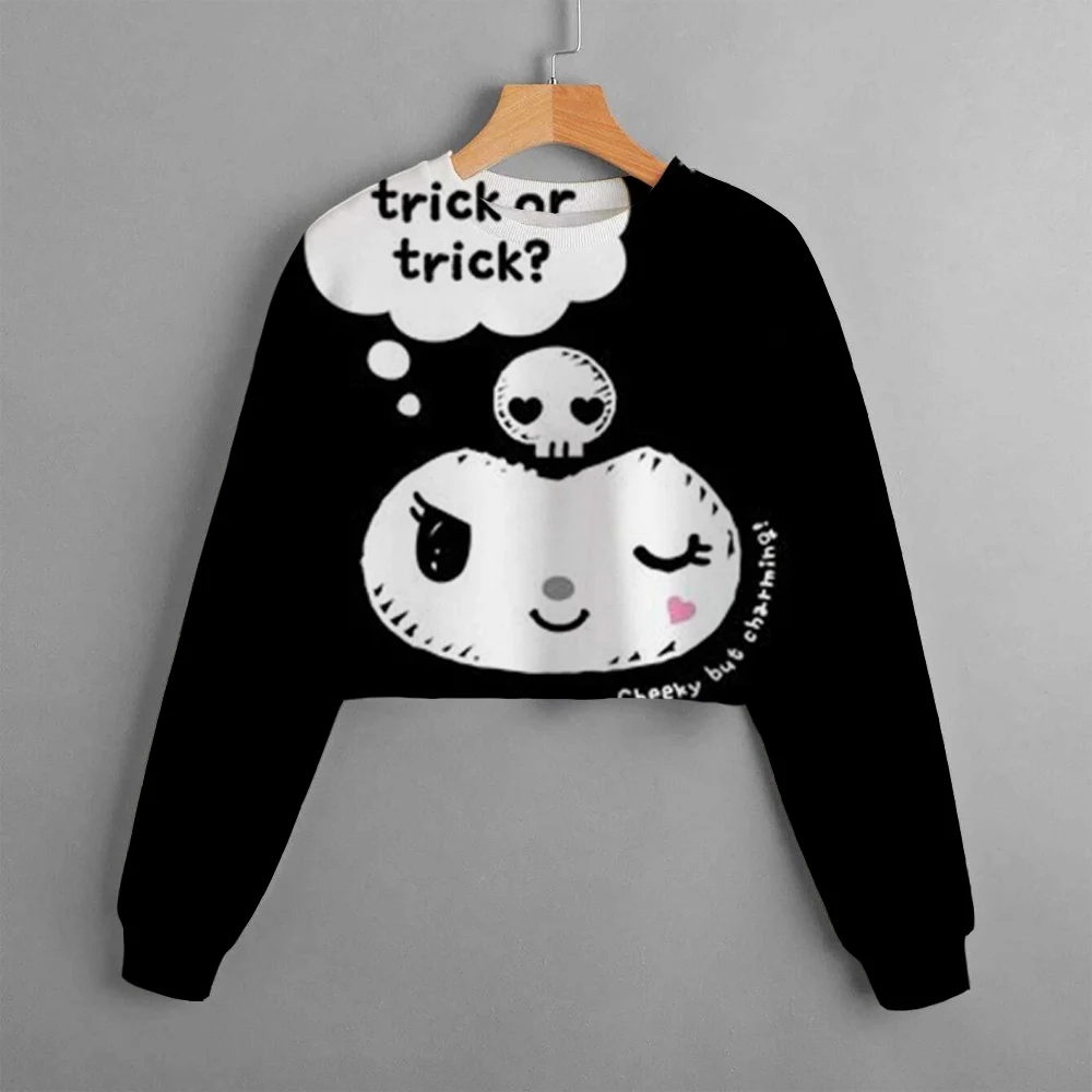 Dziecięca odzież sportowa Kuromi z nadrukiem Cute Cartoon Dziecięca bluza z kapturem Baby Pullover Girl Autumn unicorn Top ﻿ ﻿