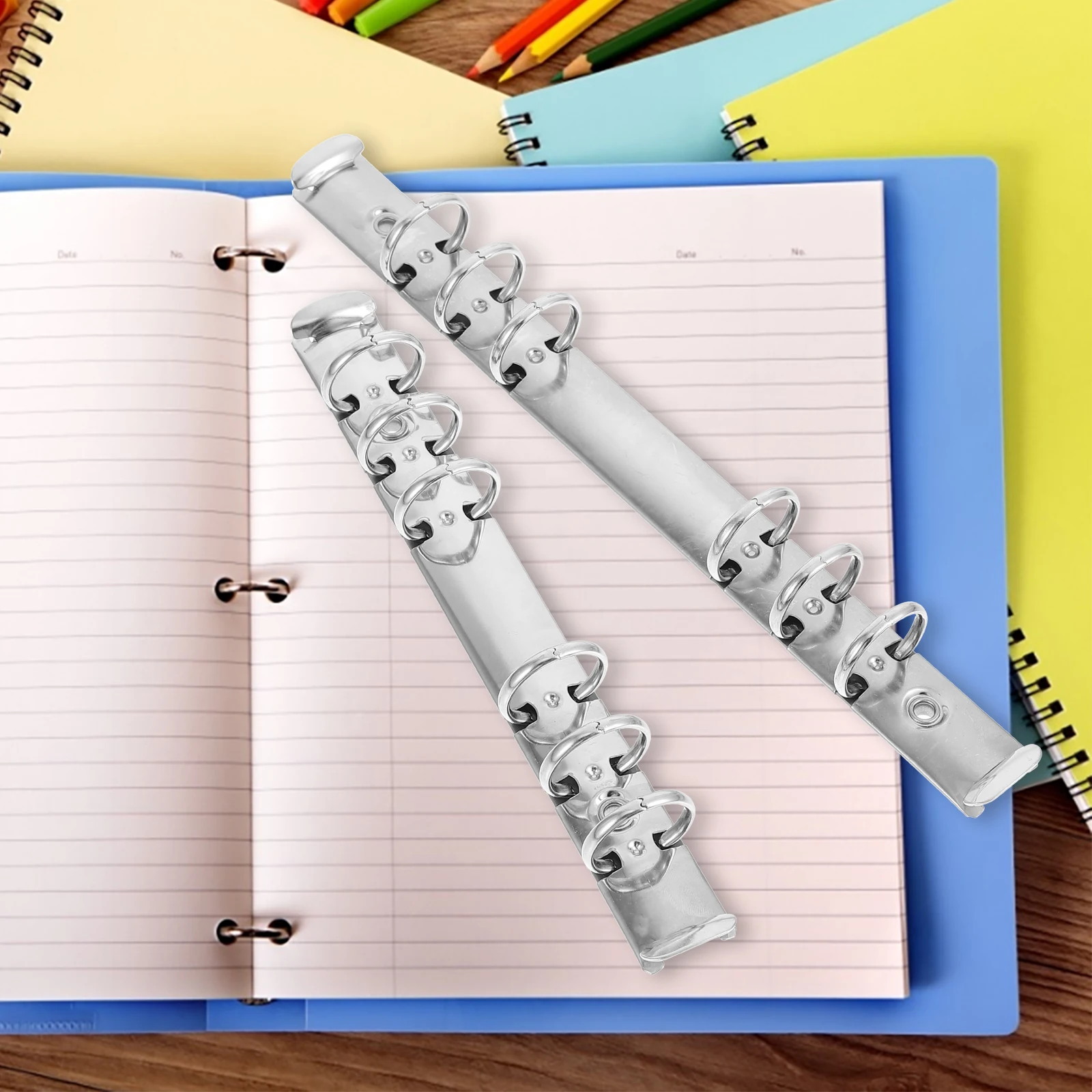 4 pçs fichário núcleo interno escritório para fichários diário scrapbook-carchário-papel simples prático segmentado útil anel de ligação