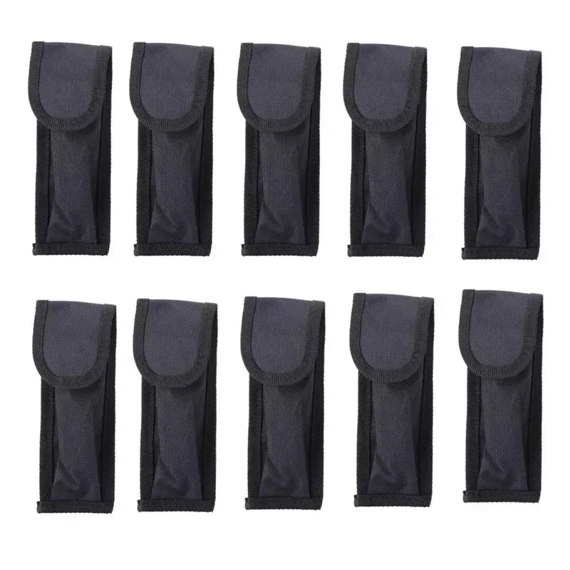 

Lot 10pcs Folding Knife Nylon Pouch Bag Outdoor Multifunctional Tools Oxford Nylon Clip Case Pliers Army knife Cover Bag Sleeves